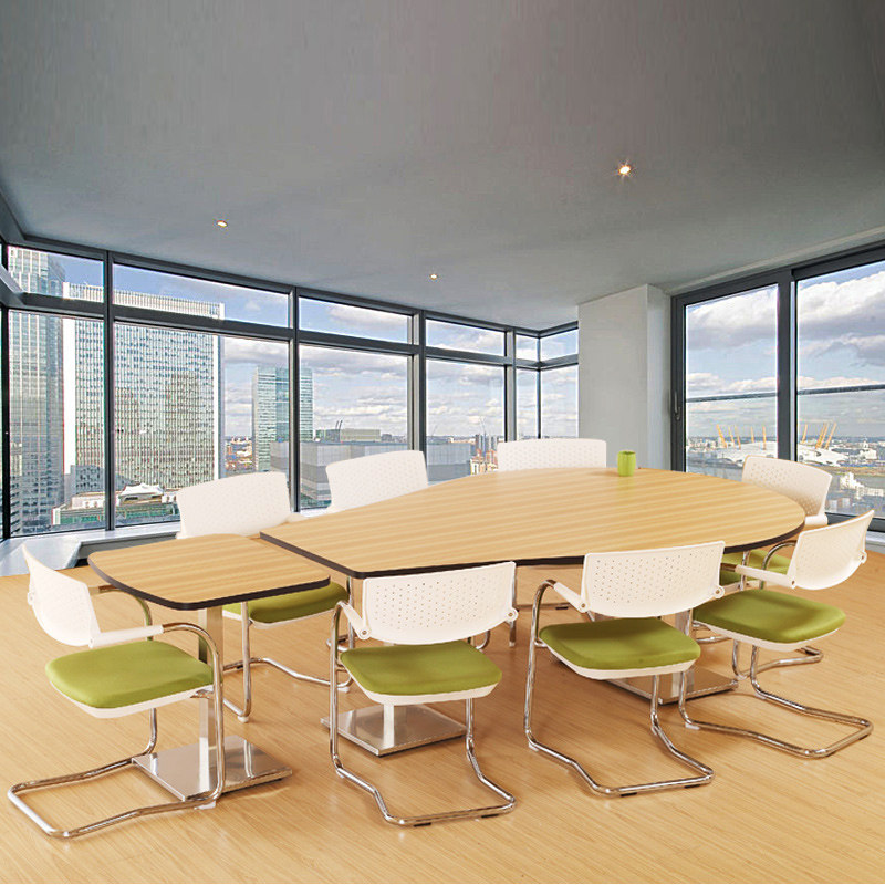 Profiled Desk Fashion Modern Conference Table Free Of Paint Board Table Tennis Racket Meeting Table Office Furniture Customised