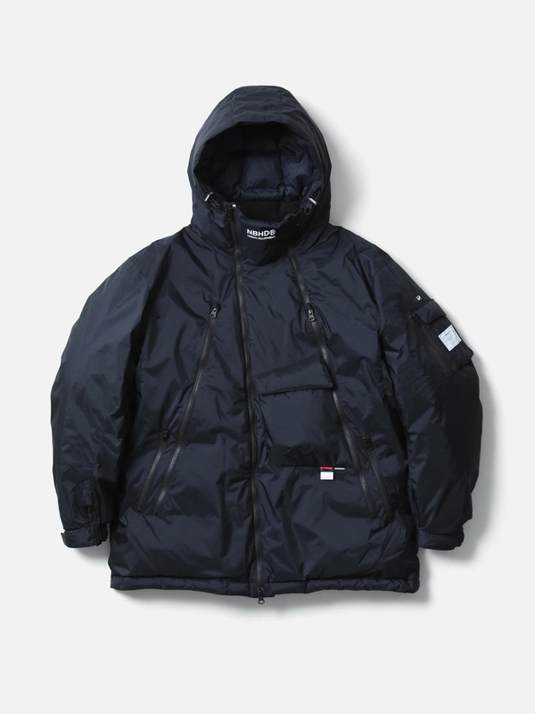 Premium Product Nbhd X South California Collaboration Functional Waterproof Multi-Pocket Warm down Jacket