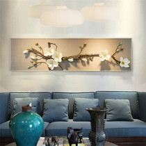 Creative new Chinese restaurant wall decoration wall pendant Wall Wall decoration room decoration three-dimensional bedside hanging decoration