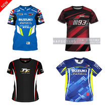  Summer motorcycle riding casual clothes motorcycle team cultural shirt Off-road motorcycle travel quick-drying clothes short-sleeved racing T-shirt men