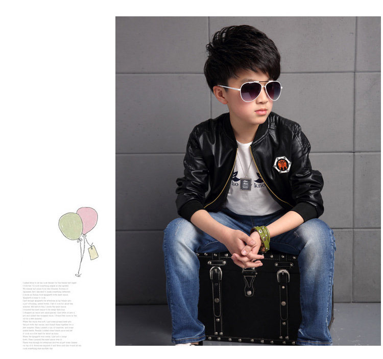 Veste enfant en cuir PU - Ref 2159581 Image 17