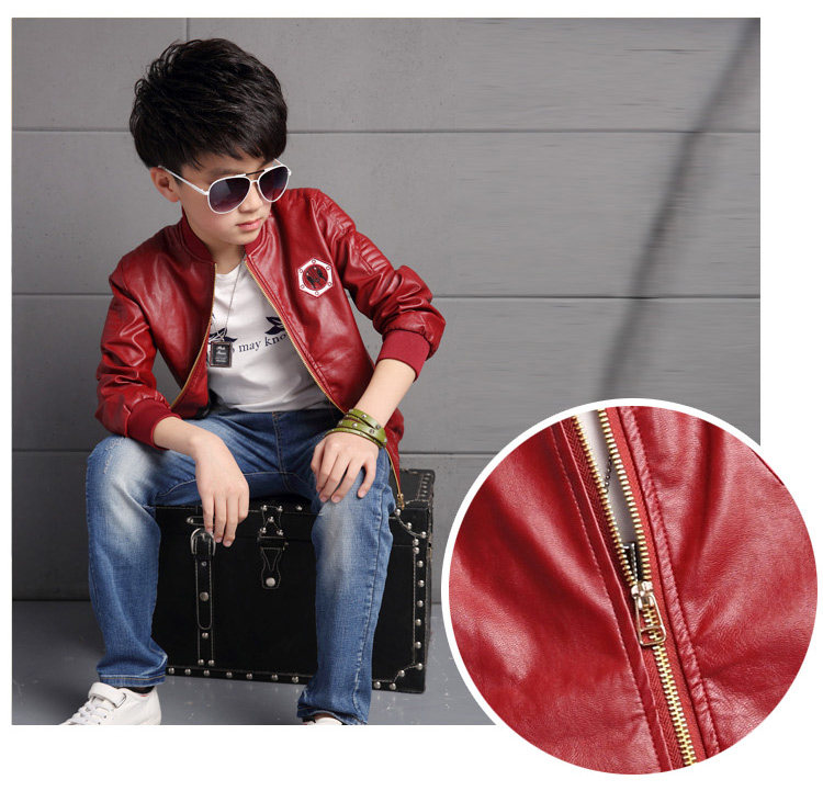 Veste enfant en cuir PU - Ref 2159581 Image 18