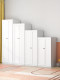 600深白色小户型衣柜抽屉式收纳柜现代简约卧室组合衣橱钢制斗柜