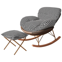 Shanghe Space lazy sofa home small apartment living room eggshell rocking chair recliner internet celebrity single bedroom sofa