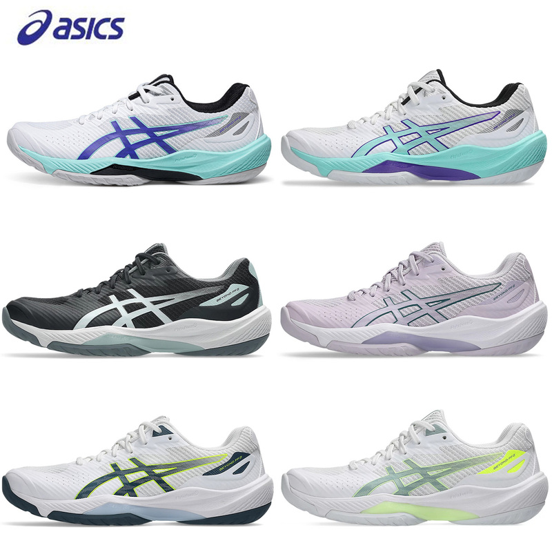 New Asics Badminton Shoes Beyond Ff2 Men's and Women's Professional Shock-Absorbing Breathable Sports Shoes for Summer