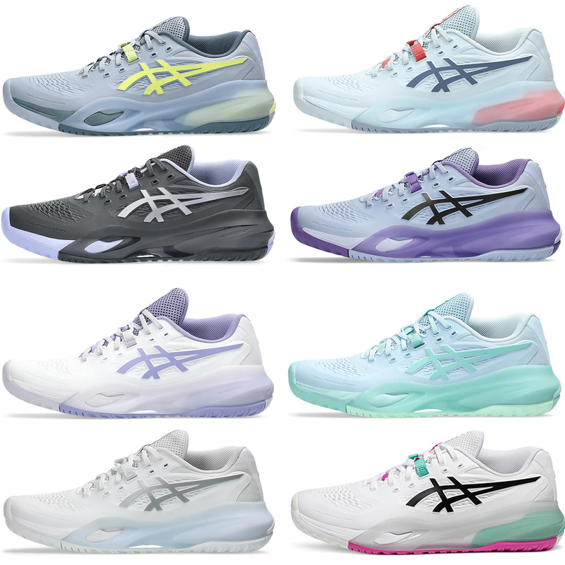 Authentic Asics Tennis Shoes Rs10 Rx Professional Men's and Women's Wear-Resistant Shock-Absorbing Anti-Slip Competition Sports Shoes Summer