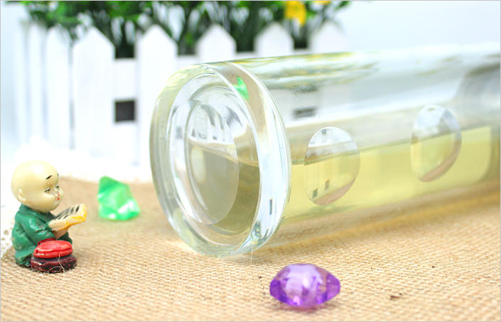 Cốc pha lê Fuguang pha lê chính hãng Cốc thủy tinh đôi G115-280 Cốc thủy tinh 280ml Cốc trà đặc biệt - Tách bình giữ nhiệt cute