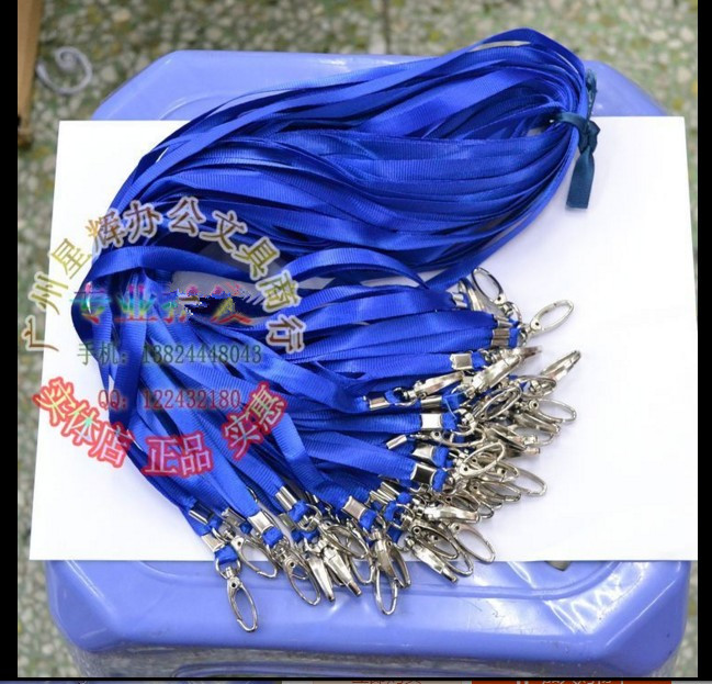 Chest card hanging rope documents hanging rope hanging rope hanging rope hanging rope with olive buckle sling good quality rugby buckle rope