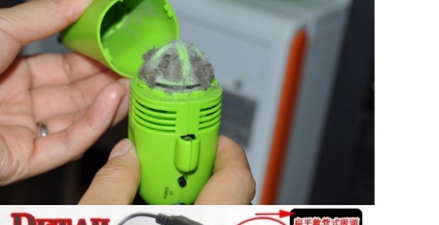 bàn phím máy tính sạch USB máy hút bụi mini để loại bỏ bụi bàn phím bàn chải chải làm sạch máy tính bàn chải sạch hơn - USB Aaccessories quat cam tay