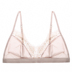 Đóng Diary Sexy Eyelash ren Slim Không thép Vòng Không Sponge Bra Underwear Womens Summer Thin Bralette. 