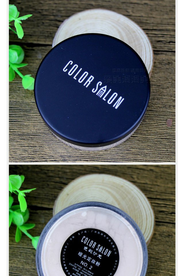 Color Salon Matte Makeup Powder 20g / Honey Powder / Powder Powder / Permanent Makeup Control Oil Authentic Makeup phấn chanel