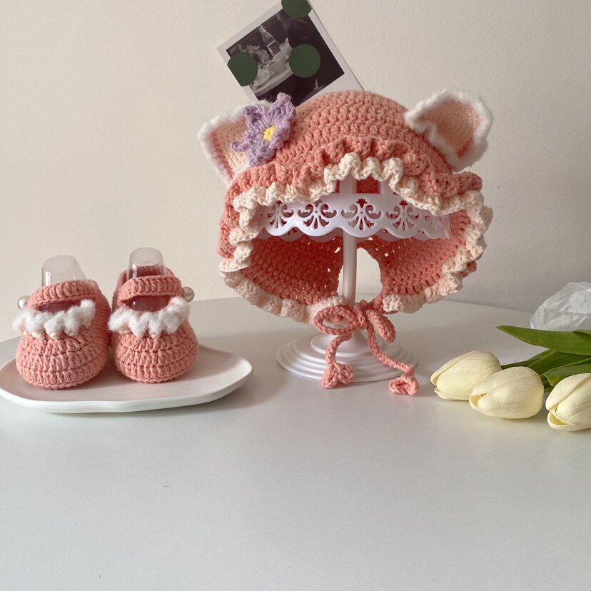 Зерна Конопля ручной работы оригинал новая рука DIY Lingna labelle фокс ребенок обувь ткать шляпа шерстяной материал 