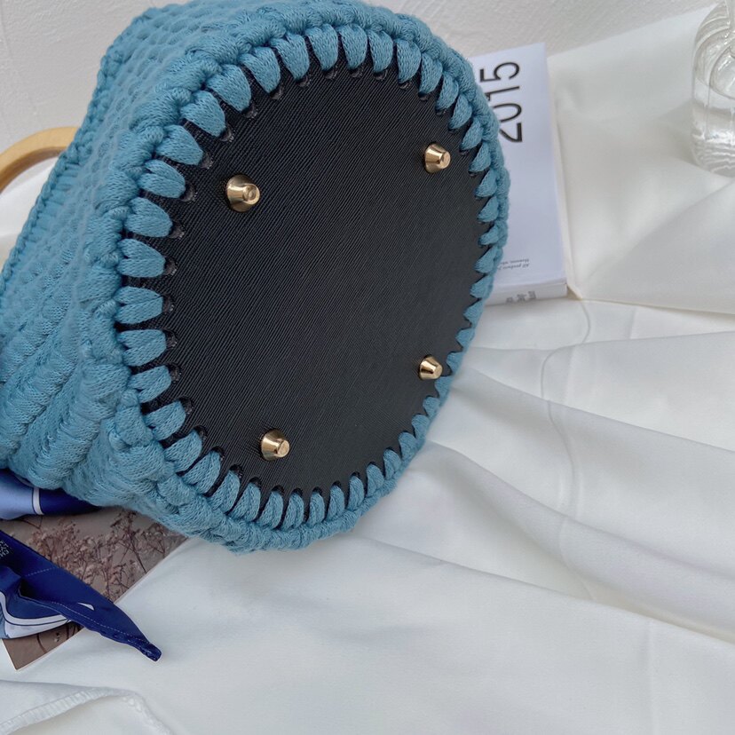 Крючок для вязания ручной работы, сумка, набор материалов, DIY 