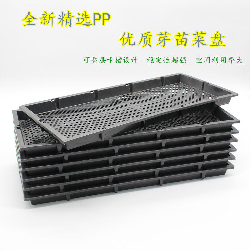 种植育苗盘芽苗盘正方盘长方盘芽苗菜盘育苗托盘玛咖盘育苗垫纸