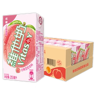 维他奶低糖白桃豆奶饮料250ml*24盒