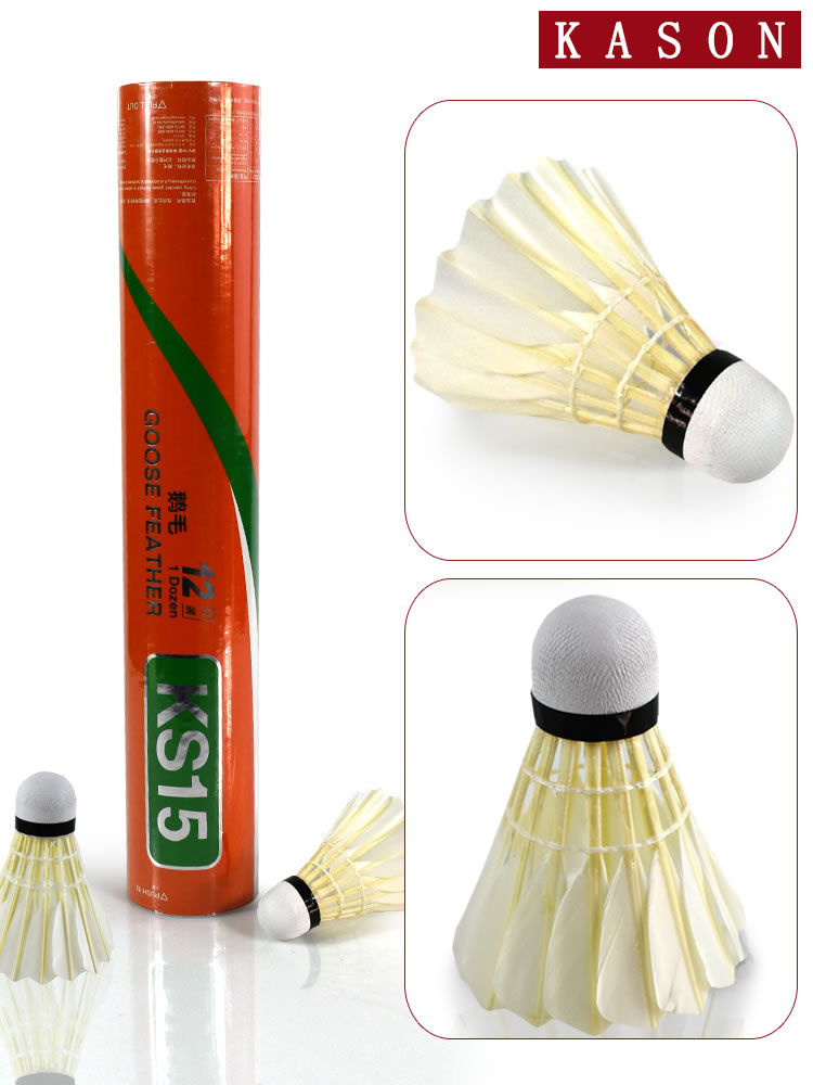 Cầu lông Kason Li Ning KASON KS15 KS10 lông vịt bay ổn định chống bóng lông ngỗng vợt cầu lông victor