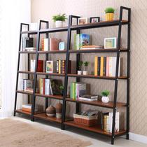 Bookshelf shelf combination student bookcase creative modern simple floor rack simple corner frame