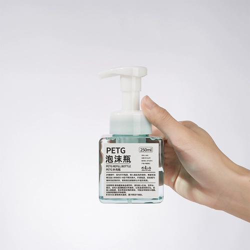 Мусс, очищающее молочко из пены, сменный санитайзер для рук, бутылка