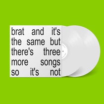 In stock)Charli XCX Brat and its the same three more 2LP white glue