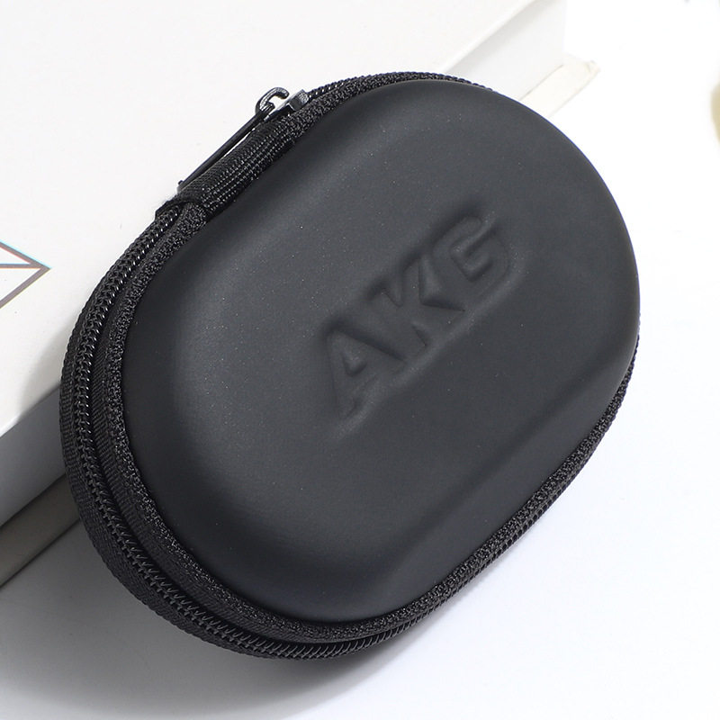 Headphone storage bag suitable for akg in-ear headphone data cable storage pull group bag