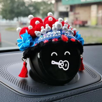 Weilai car nomi hat es6 es8 Chinese style DIY car decoration Beijing opera knife Ma Dan ec6 accessories