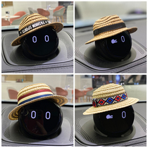 Weilai nomi hat decorations for ES8ec6 accessories straw hat sunscreen robot headdress exotic