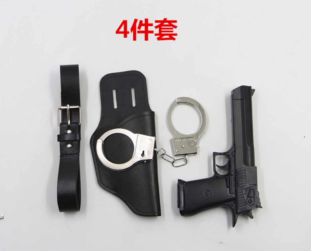 Trẻ em mèo đen cảnh sát trưởng súng đồ chơi thiết lập cảnh sát đặc biệt nhỏ bé trai và bé gái cảnh sát giao thông nhỏ cảnh sát lớn capie walkie-talkie sung do choi tre em
