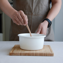 PAGO Blemish Enamel enamel Home Japan Type of milk pan Minor Soup Pot of Pan Pan-pan Pan Pan induction cooktop