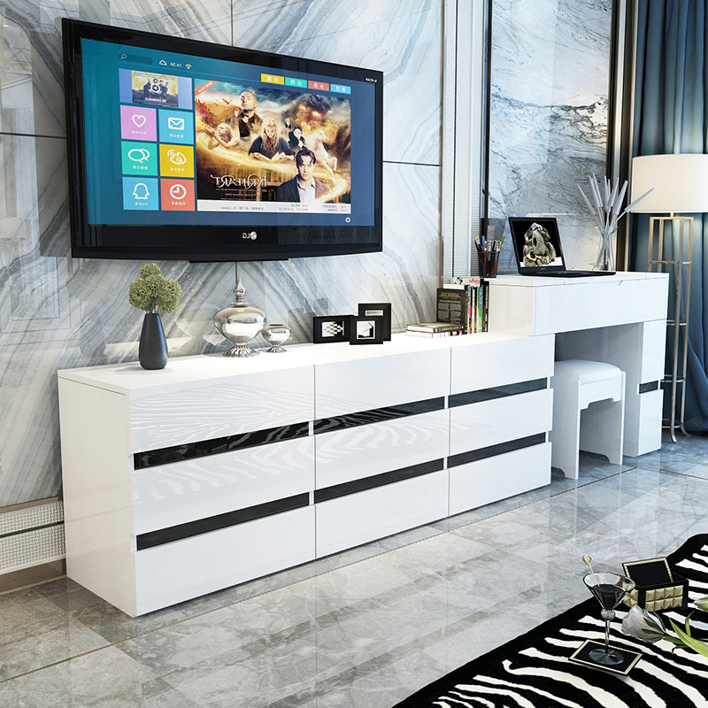 Small Kidney Beans Small Apartment Minimalist Modern Tv Cabinet