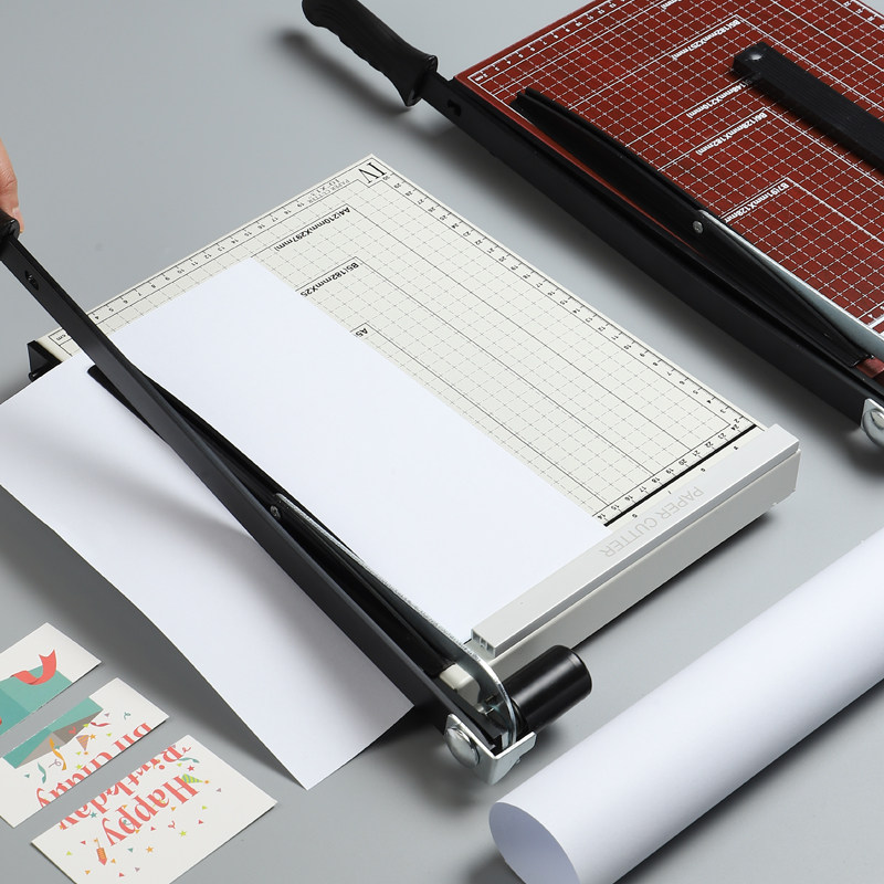 A4 cutting knife for paper cutting machine office with cutting knife cutting machine, small A5 cutting artificial photo cutting machine manually a3 large cutting knife desktop a5 mini