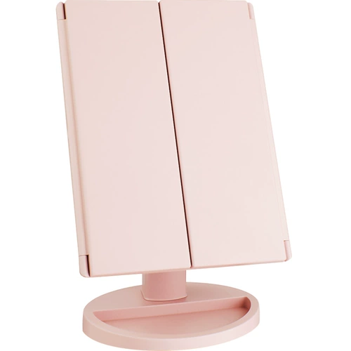 Япония светодиод с легким зеркалом для макияжа Портативное размещение больших красавиц зарядно зарядное световое зеркало дневное световое зеркало