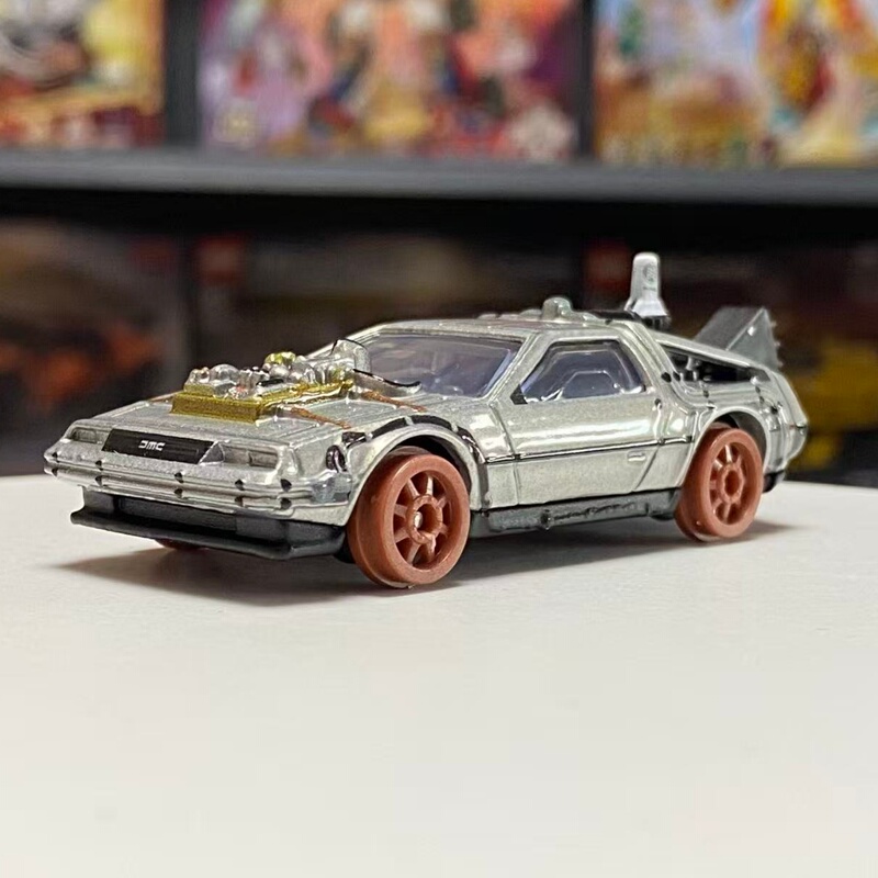 Hot Wheels Gold Label Iron Base Rubber Tire Alloy Car Model Bugatti Mercedes-Benz Ford Lamborghini Collectible Toy Gift