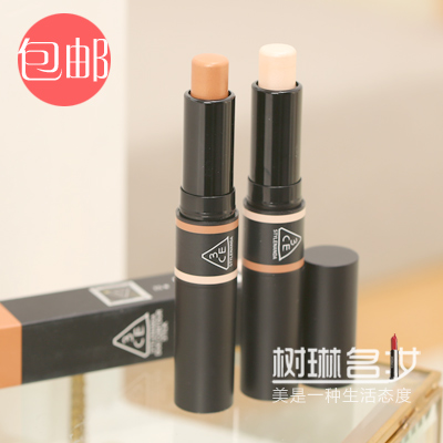 韩国新品3ce双头修容棒双色两用高光提亮立体修颜鼻梁阴影苹果肌