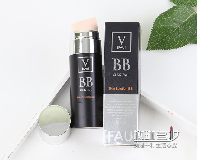 Hàn quốc Shuiguang nhỏ màu đen ống đen BB chính hãng V FAU tái sinh bb cream stick phụ nữ mang thai nhạy cảm cơ bắp giữ ẩm sửa chữa kem che khuyết điểm