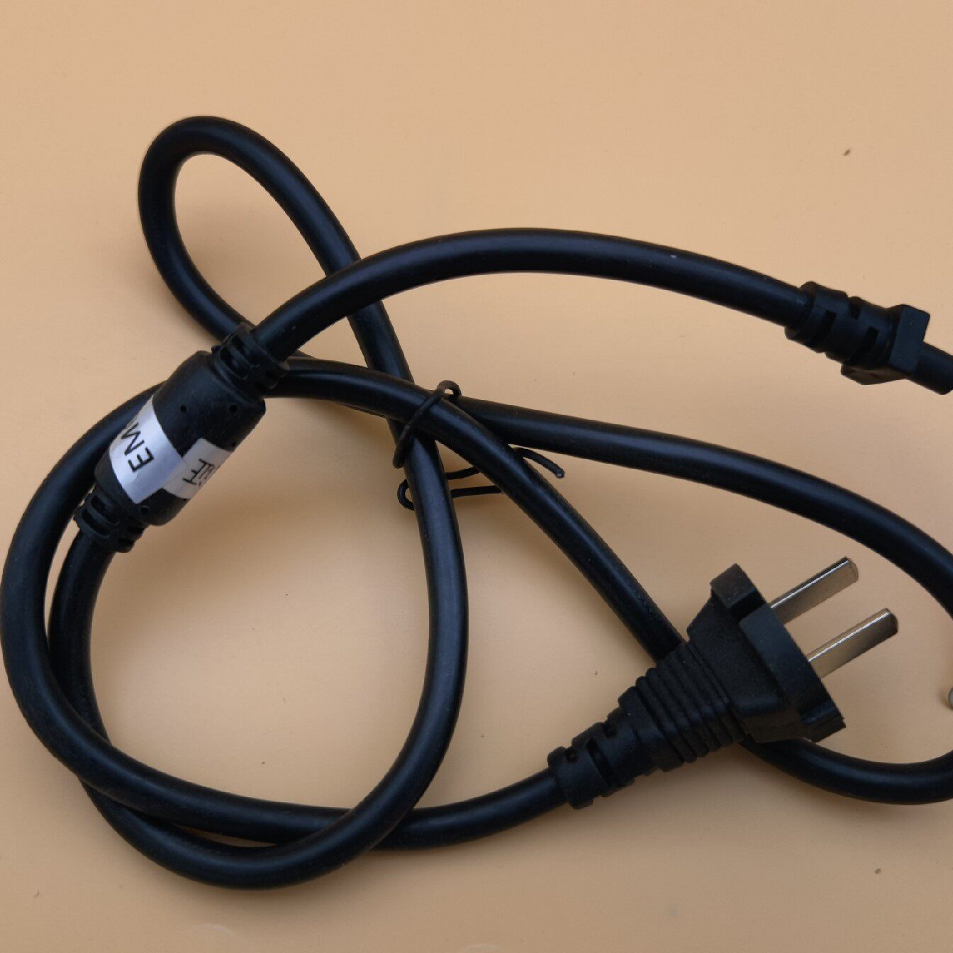 Original Factory Jiuyang Induction Cookery Power Cord Accessories Small Screw Fixed Two Feet Plug-in Pure Copper Core Power Cord