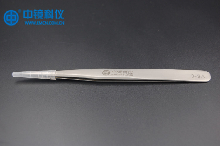 Medium microscope instrument economical straight pointed special tweezers EM electron microscope consumables