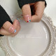 YIFANNAIL <ສະບັບຟື້ນຟູ> ລິງນ້ອຍ Manicure Package Gemstone ເພັດຝຣັ່ງ ເຄື່ອງປະດັບ Manicure M97