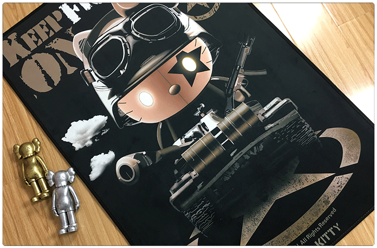 Phòng khách KAWS bàn cà phê thảm phòng ngủ thảm Tide thương hiệu đầy đủ giường nhà biên giới tatami mat cloakroom thể được tùy chỉnh - Thảm thảm đỏ sự kiện