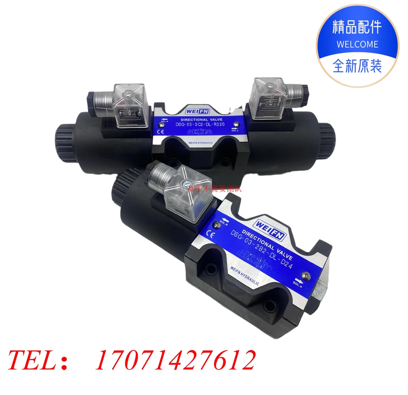 bơm tay thủy lực 2 chiều Van đảo chiều DSG-03-3C2-DL-D24 DSG-03-2B2/3C2/3C3/3C4/3C6-DL-R220/24 tời thủy lực 10 tấn	