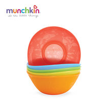 American imported full of fun health five-color bowls 5 for baby Children Baby children supplementary food bowls eating bowls tableware