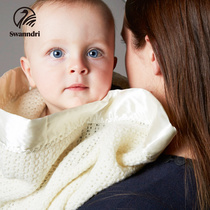 New Zealand imported Swanndri baby child Leno craft Four Seasons wool cover blanket hollowed out blanket blanket blanket
