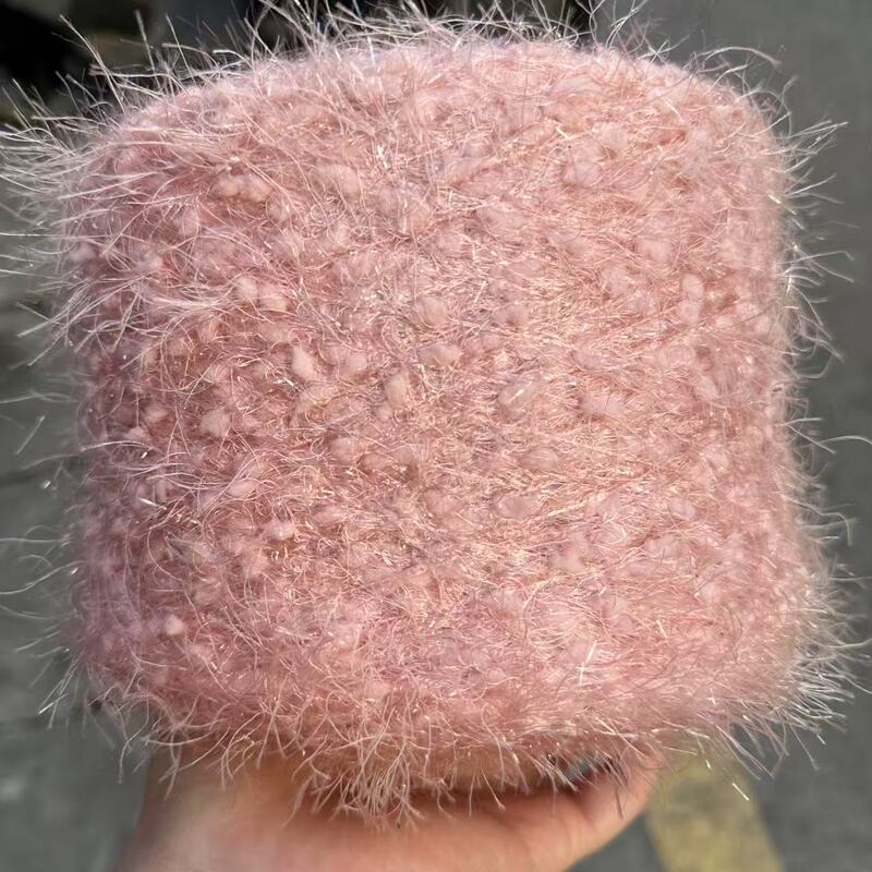 Glitter Feather Yarn, Soft to the Touch, Scarf, Shawl, Sweater