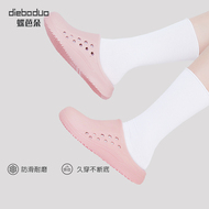 Bướm Crocs Nữ Phẫu Thuật Dép Đặc Biệt Trượt Dành Cho Nhân Viên Y Tế Dép Phòng Mổ Nam Y Tá Ngón Chân-Mũi giày dép lê nữ quai ngang
