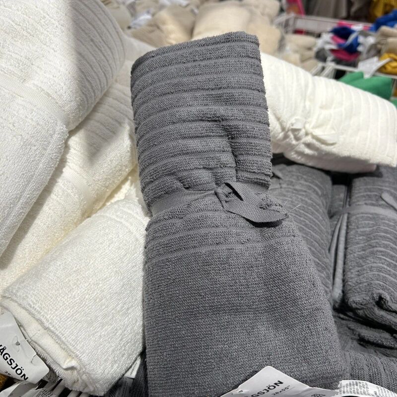 Ikea Genuine Vogson Gray Bath Towel Square Towel Pure Cotton Dormitory Home Bathing Solid Color Sports Absorbent Cleaning Ikea Genuine Vogson Gray Bath Towel Square Towel Pure Cotton Dormitory Home Bathing Solid Color Sports Absorbent Cleaning