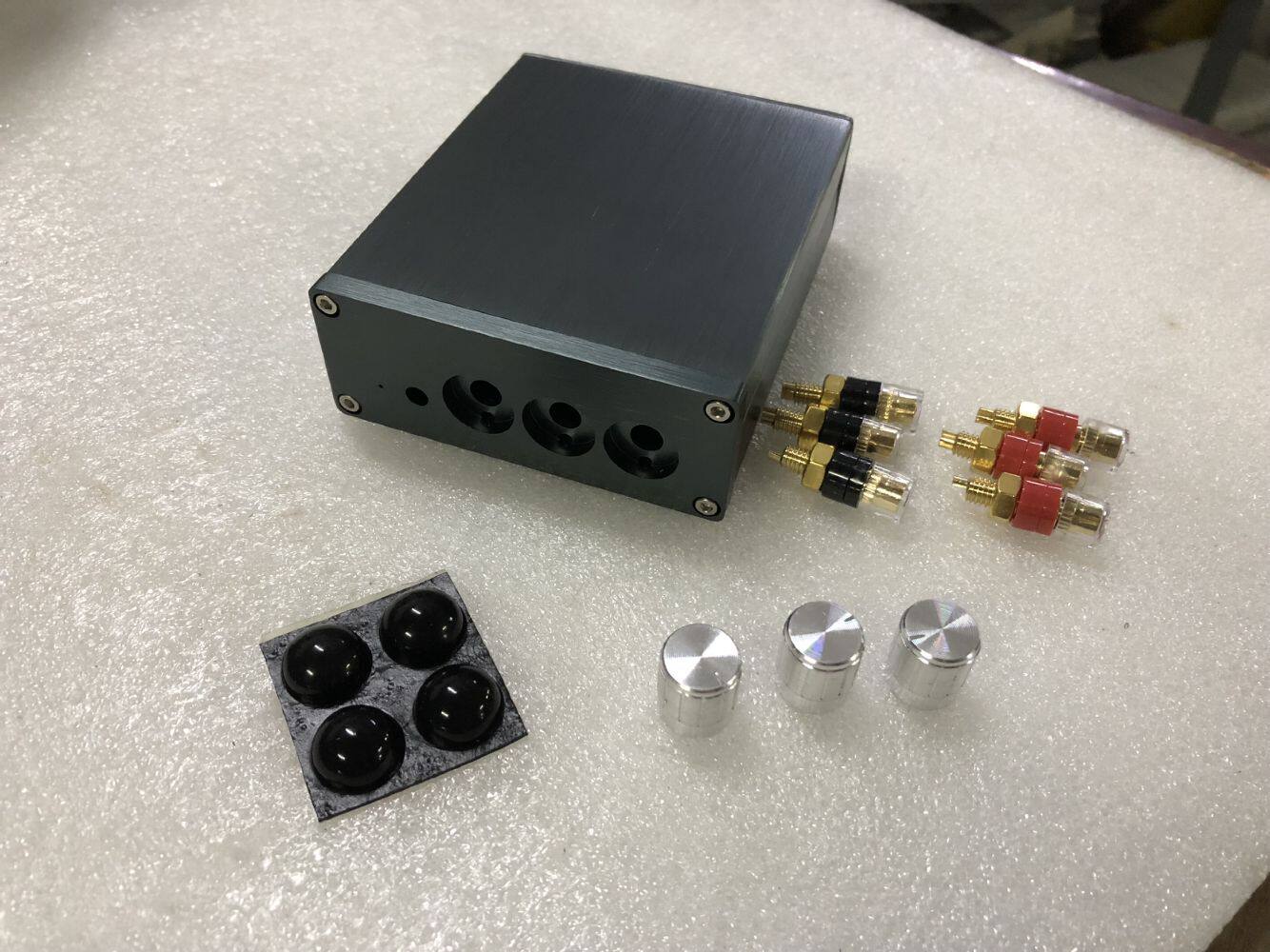 Full aluminium power amplifier chassis for the distribution of this shop DP1 TPA3116D2 2 1 digital power amplifier board