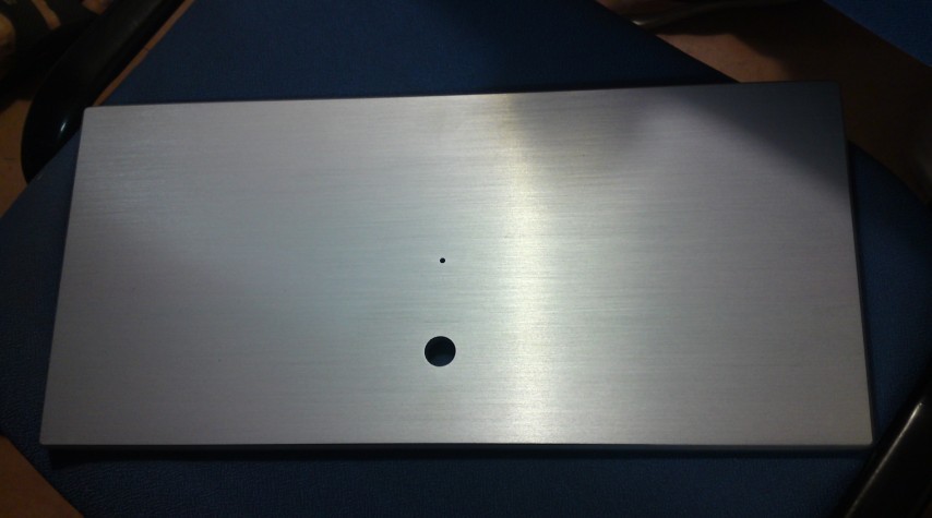 BRZHiFi - 430 Wide 200 high 10mm thick aluminum panel