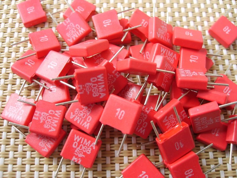 Germany WIMA Wilma 63v 0 068uf 683 Fever Infineless Copper Foot Film Capacitor