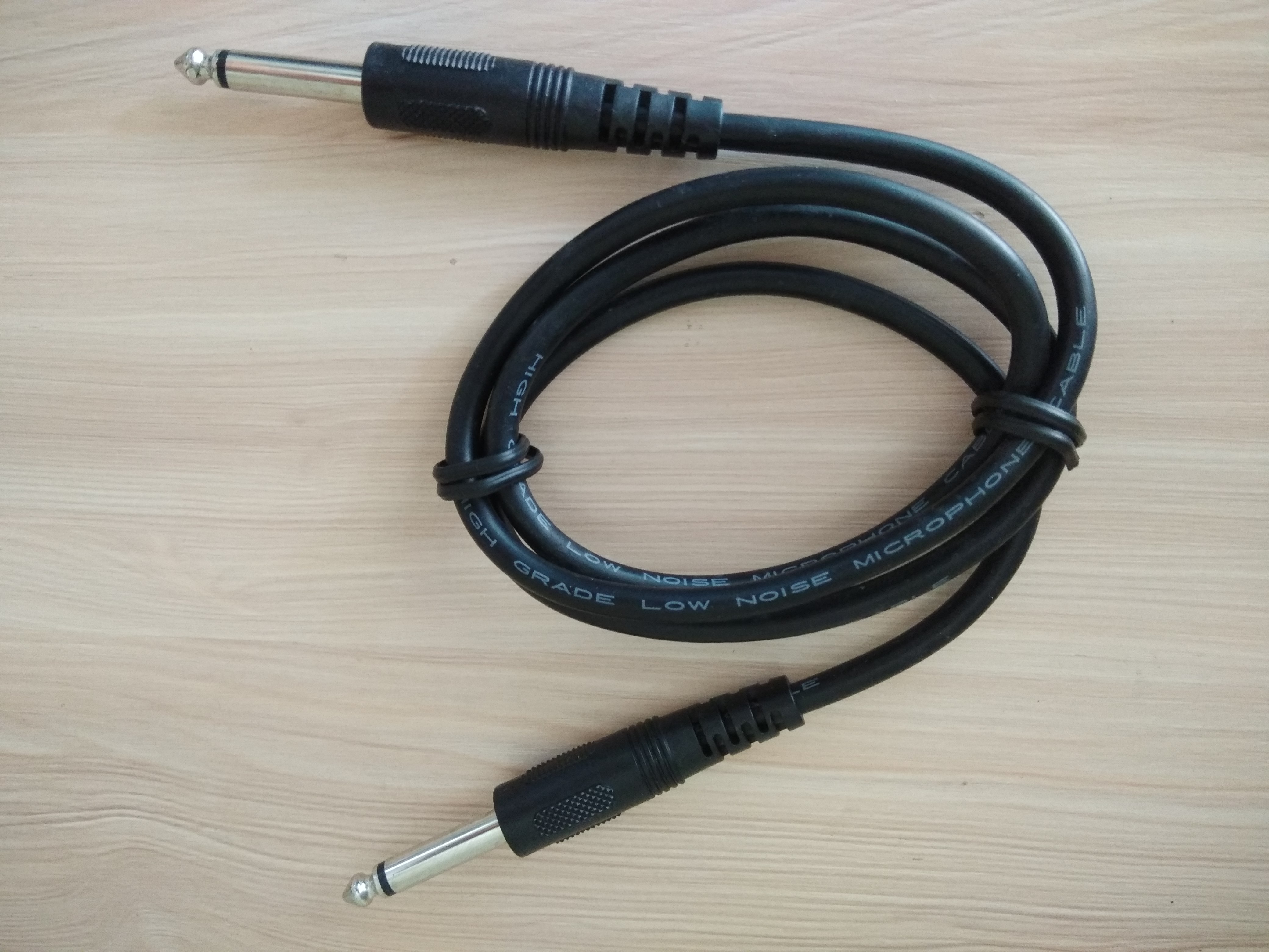 1 meter universal microphone receiver mixer power amplifier cable audio cable 6 5 plugs