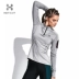 Hoa Kỳ HOTSUIT thể thao đứng đầu phụ nữ tự tu luyện kéo dài độ ẩm tay thấm hút chạy bộ quần áo thể dục thể thao Áo thun nữ áo thun tập gym nam Áo phông thể thao