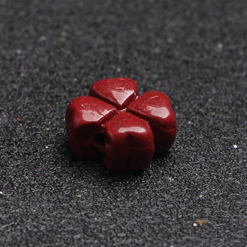 天然原矿紫砂紫金砂四叶草隔珠散珠子DIY帝王砂手工串珠材料配件